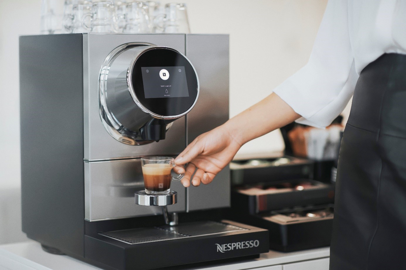 Hvordan en kopp kaffe blir tilberedt